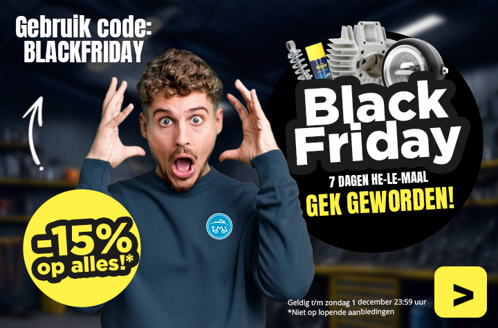 Black Friday bij Tomoshop.nl